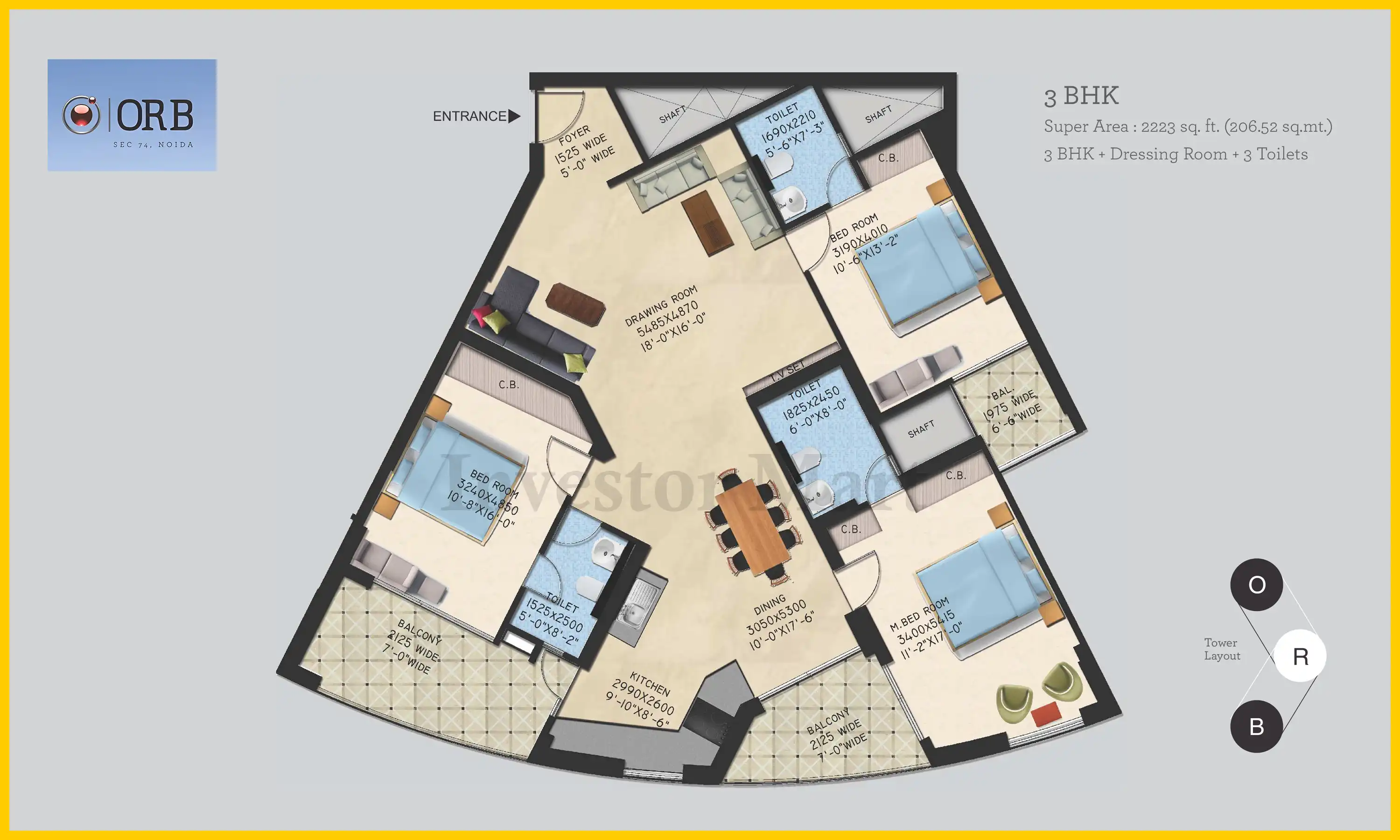 2223 Sqft