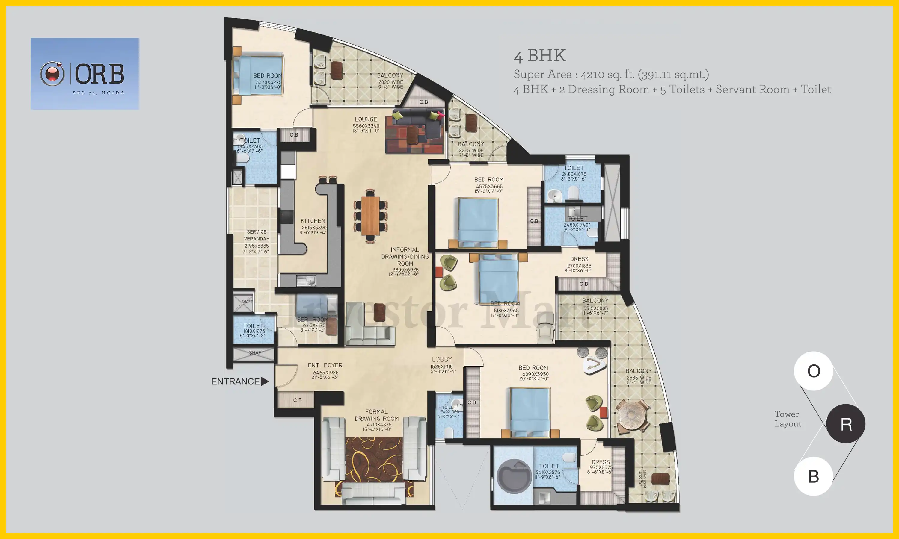 4210 Sqft