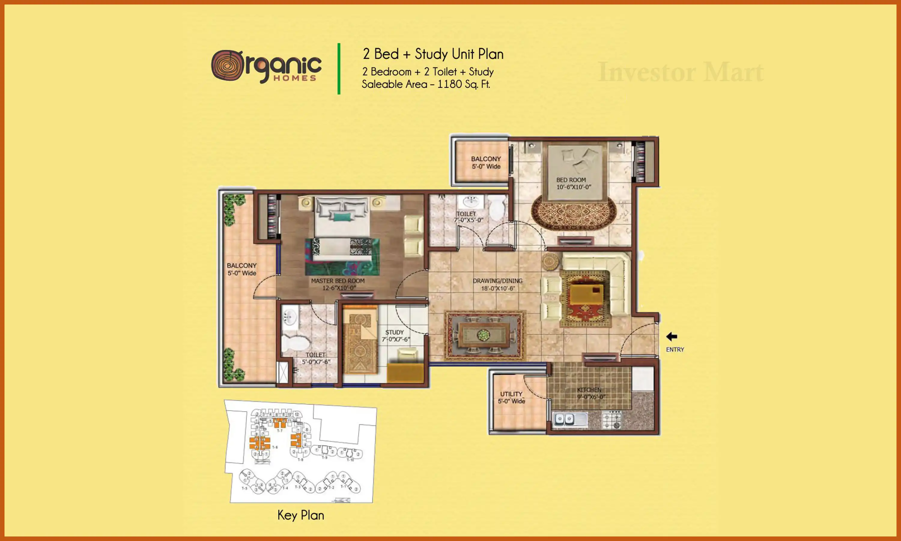 1180 Sqft