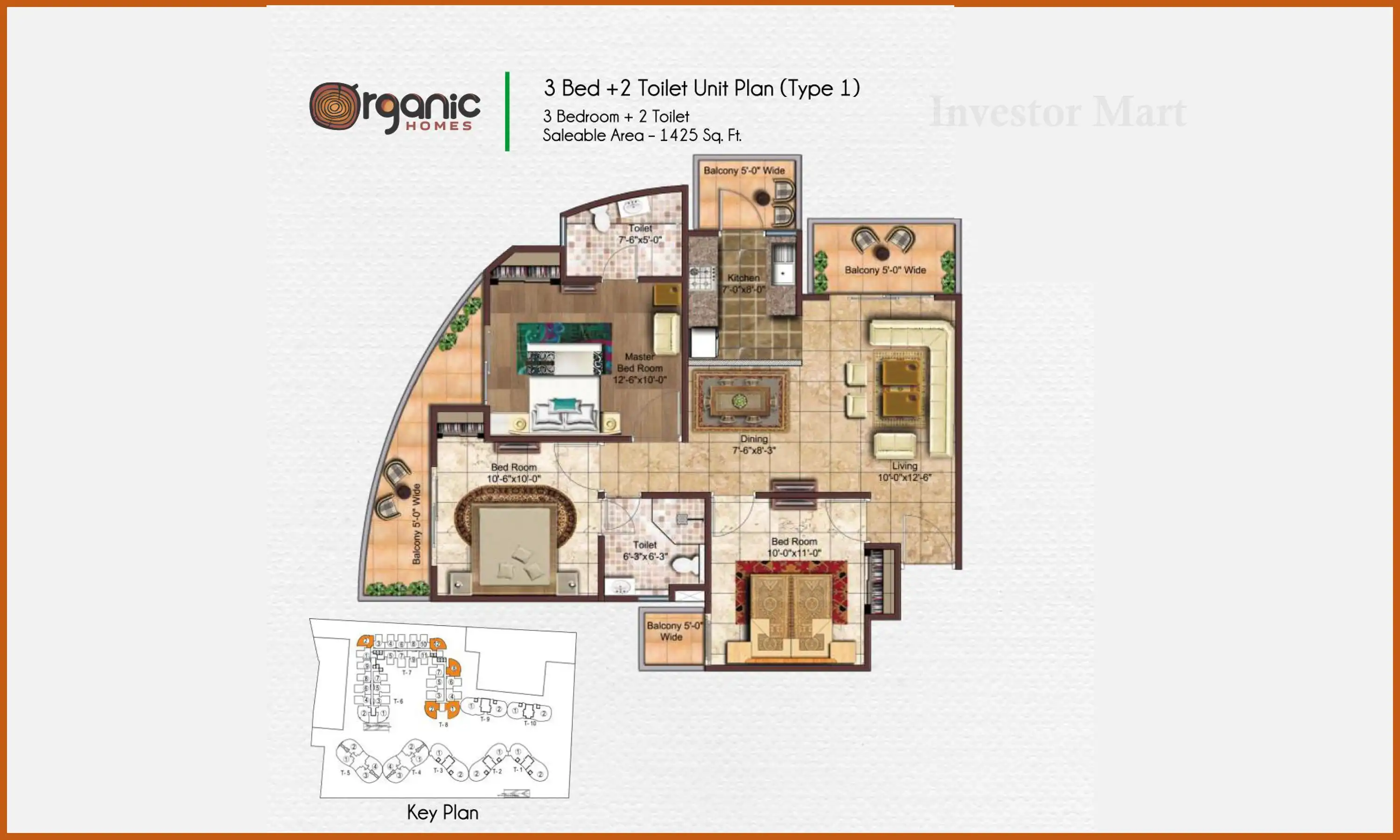 1425 Sqft