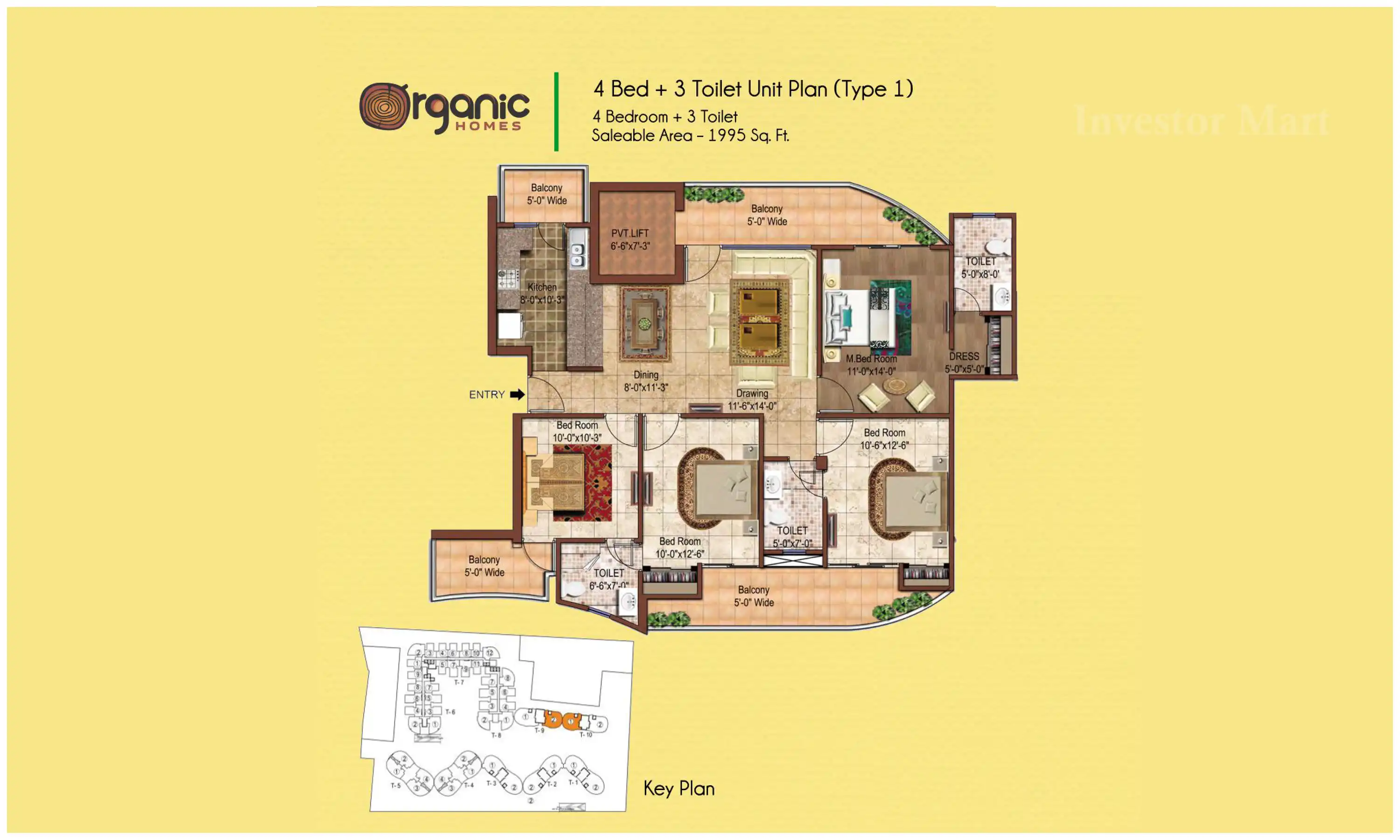 1995 Sqft