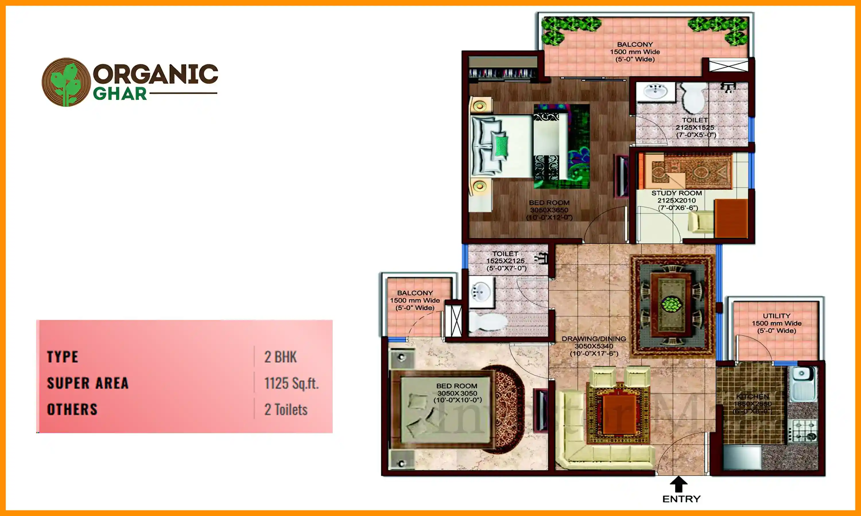 1125 Sqft