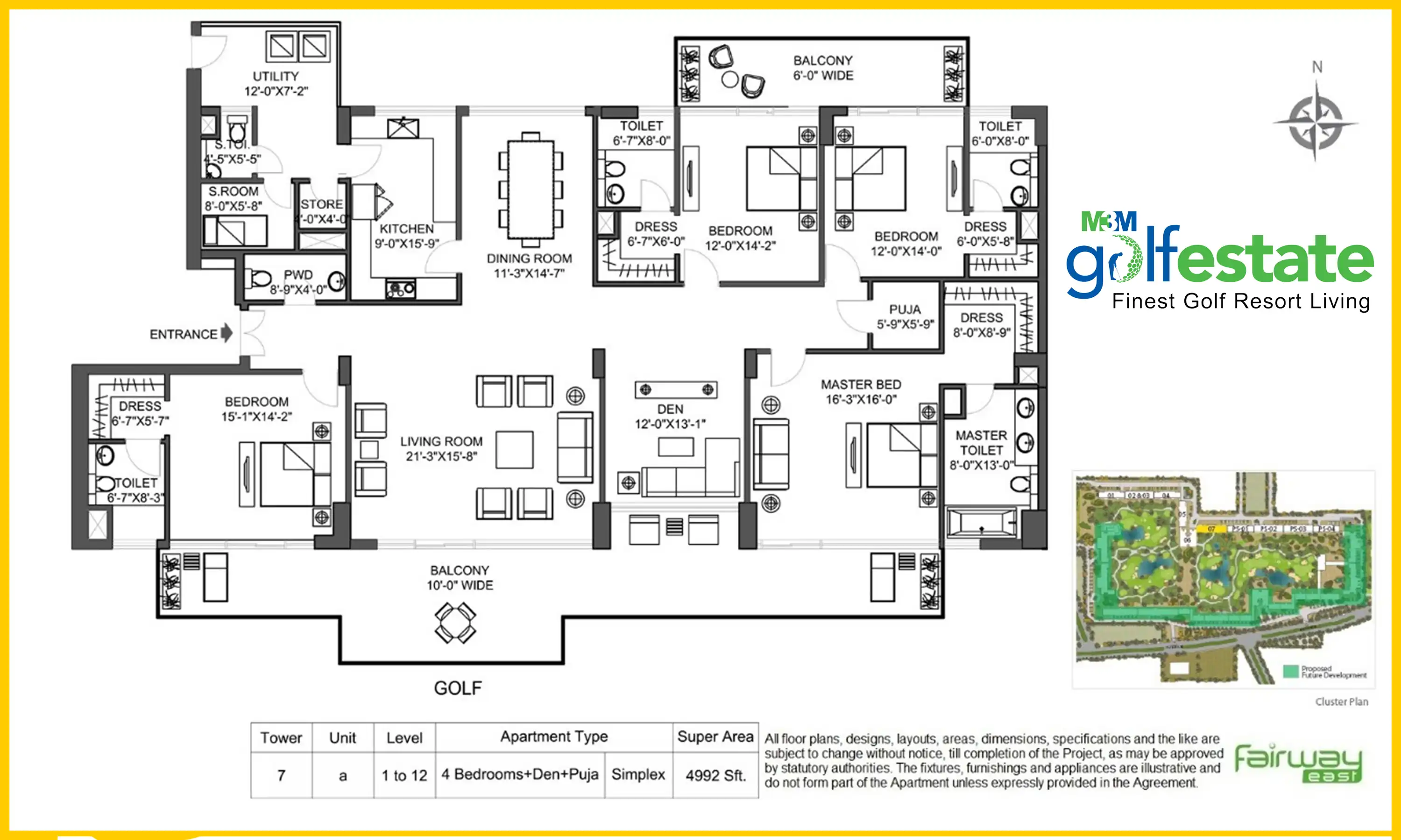 4992 Sqft