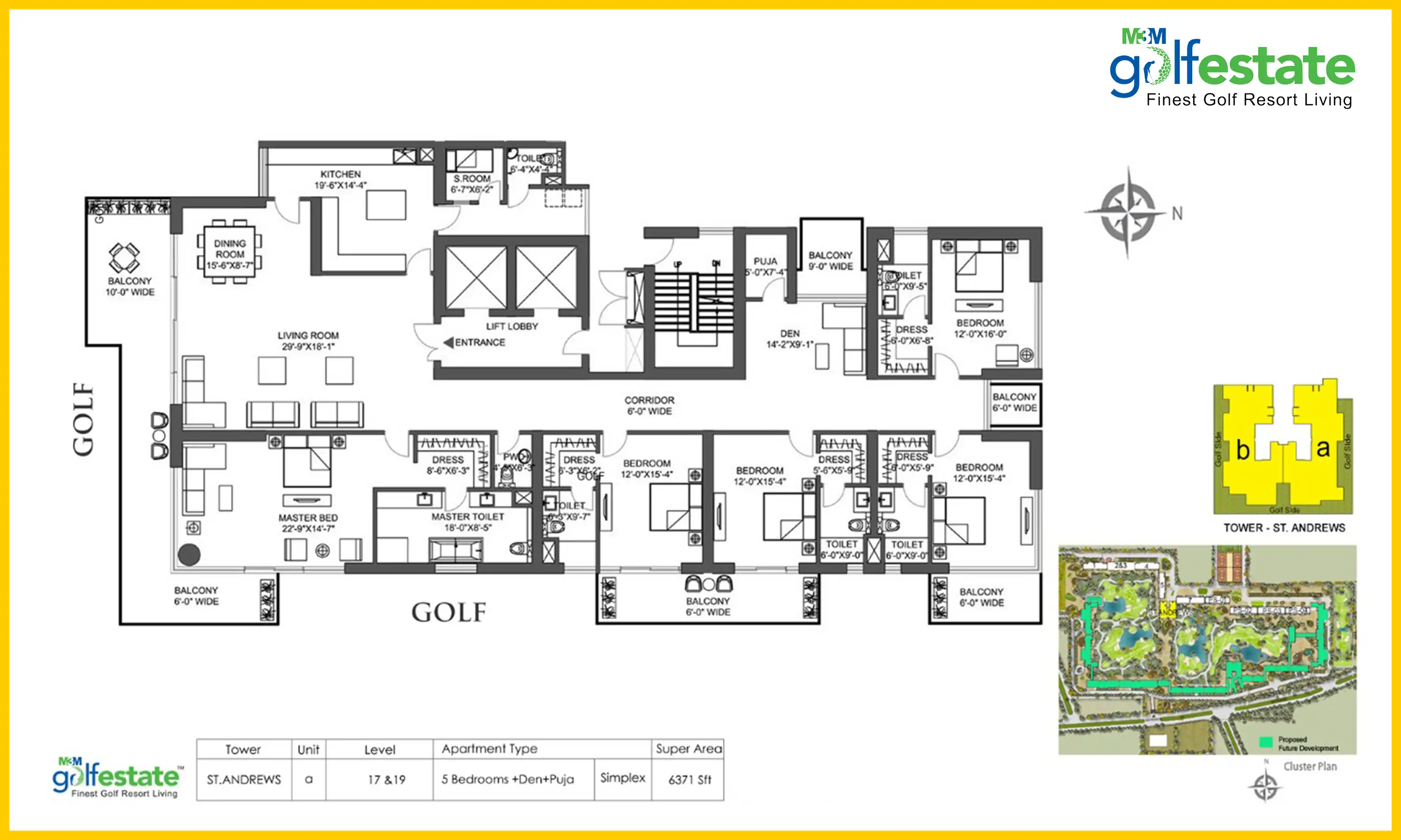 6371 Sqft