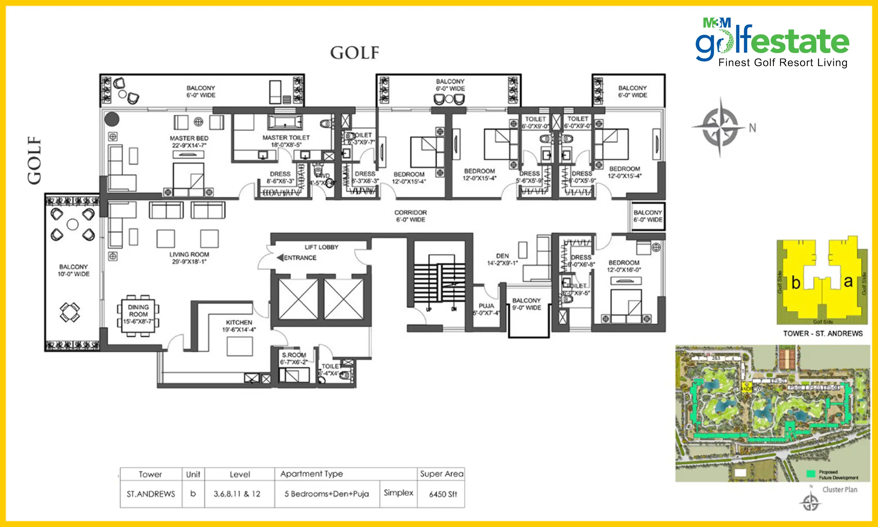 6450 Sqft