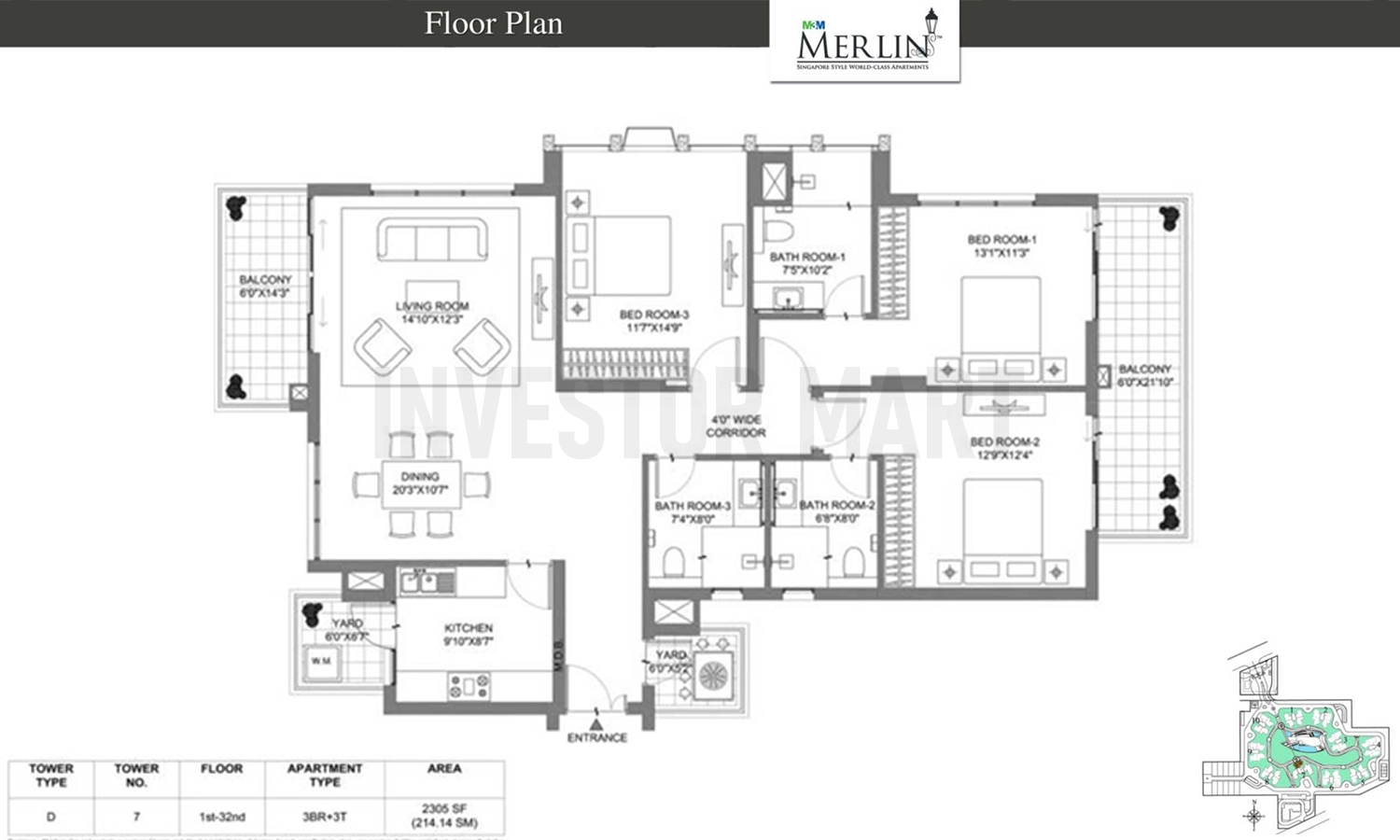2305 Sqft