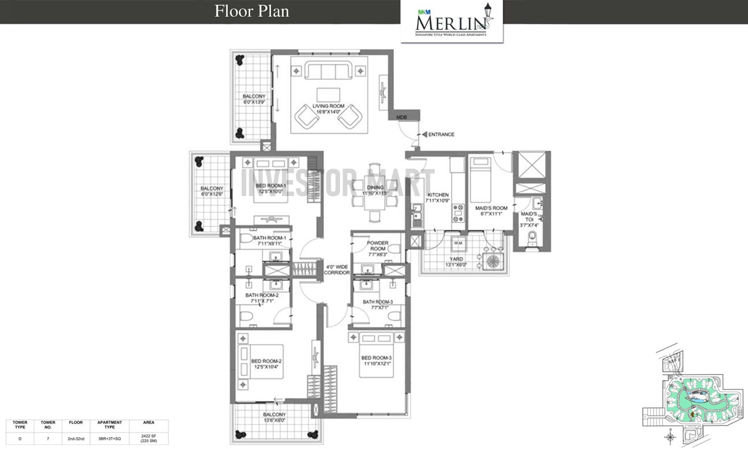 2422 Sqft