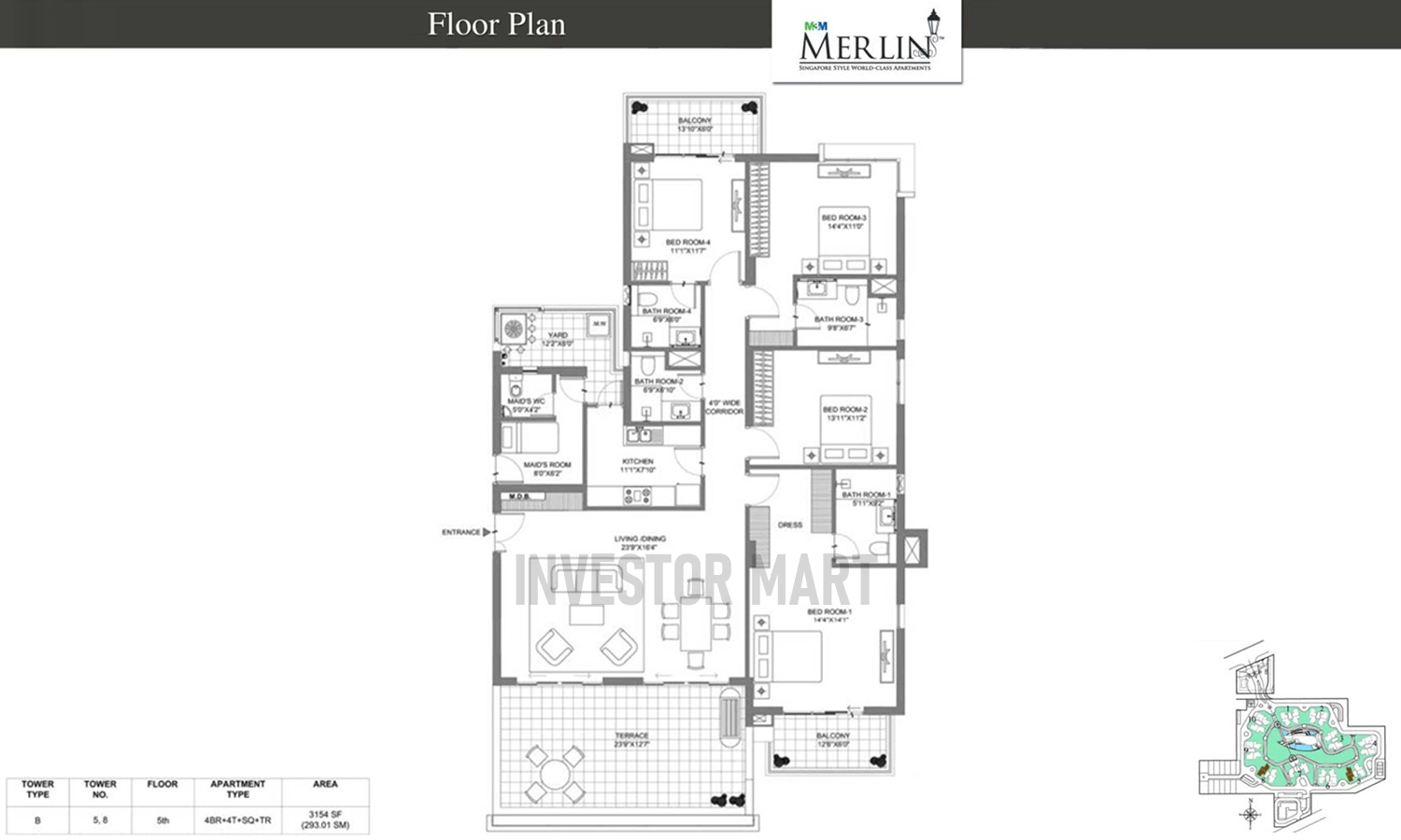 3154 Sqft