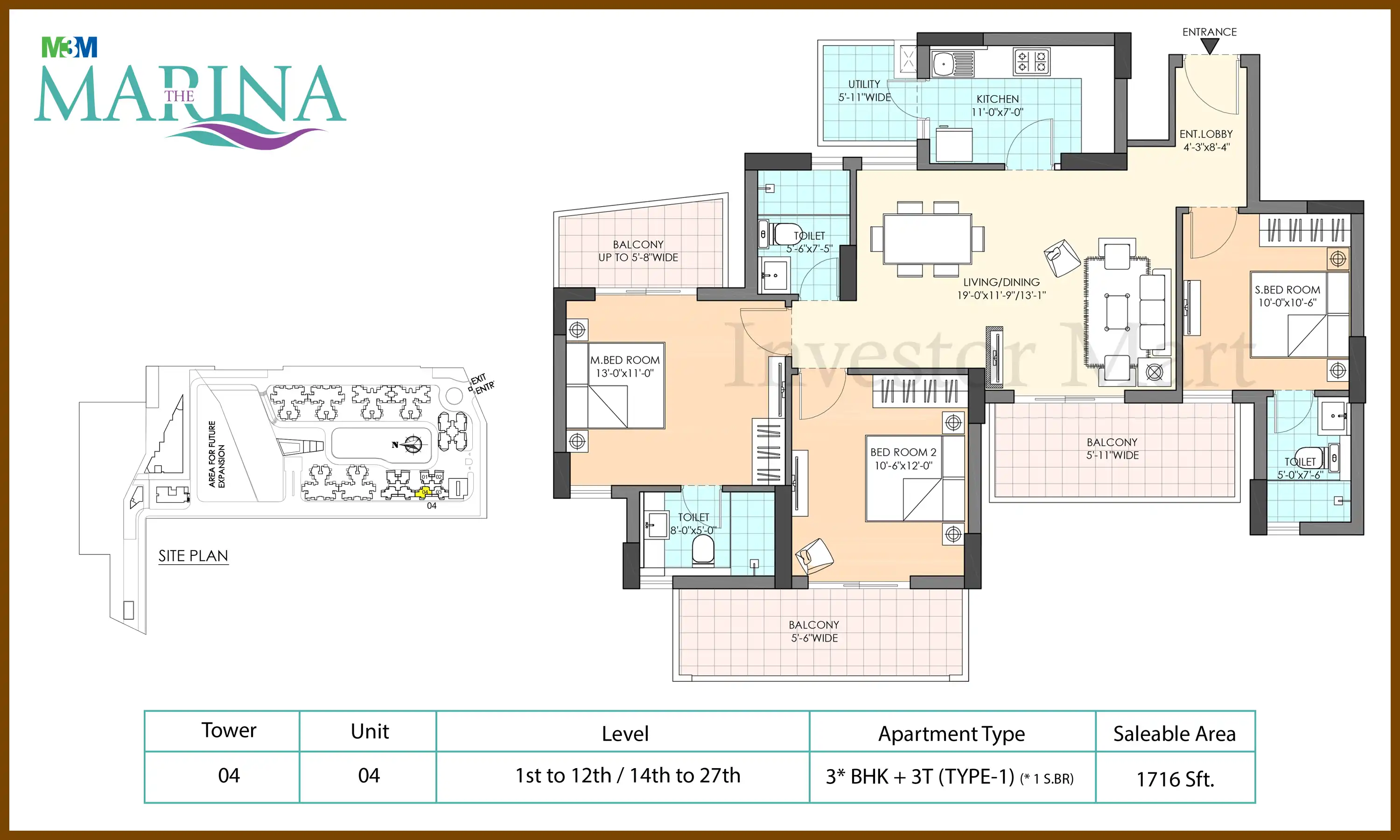 1716 Sqft