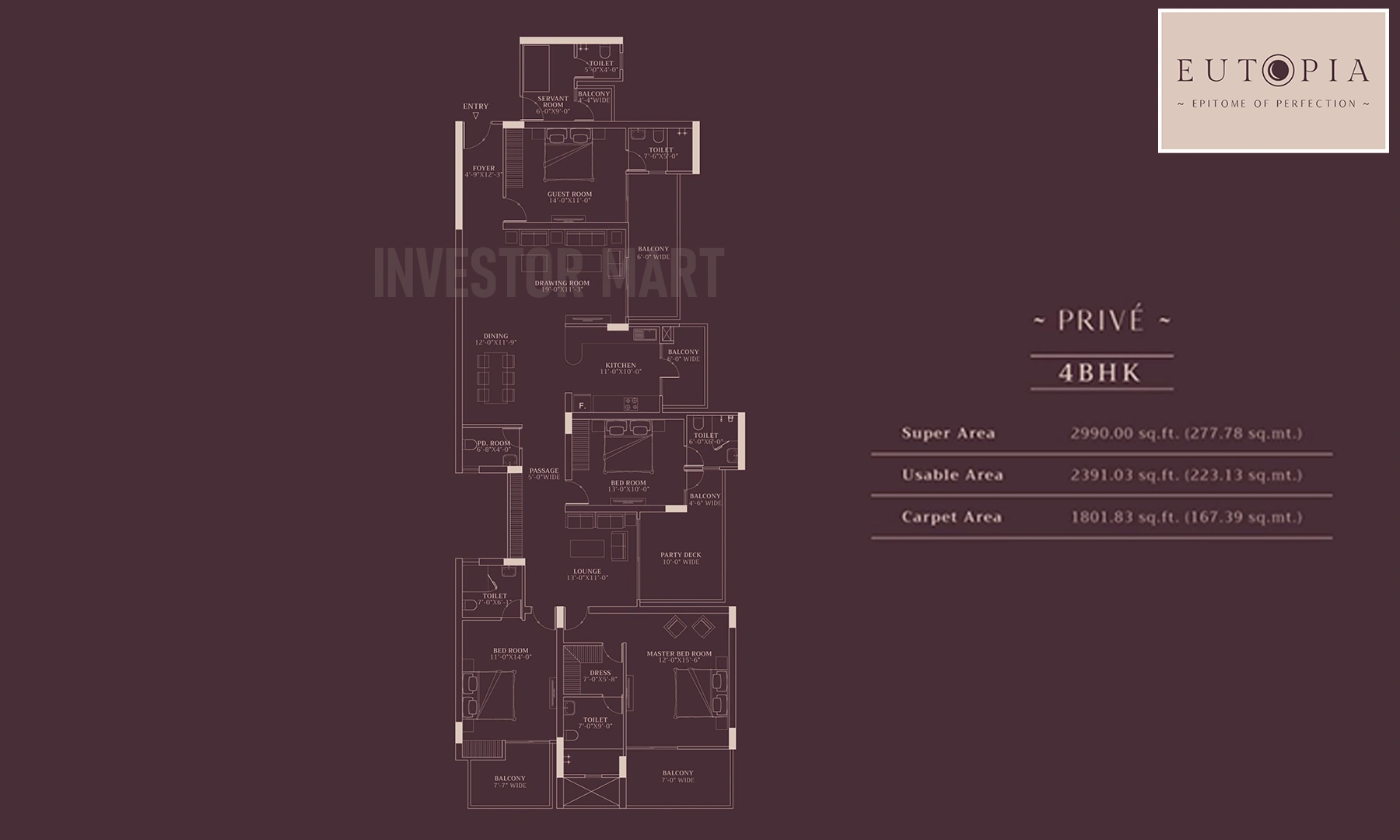 2990 Sqft