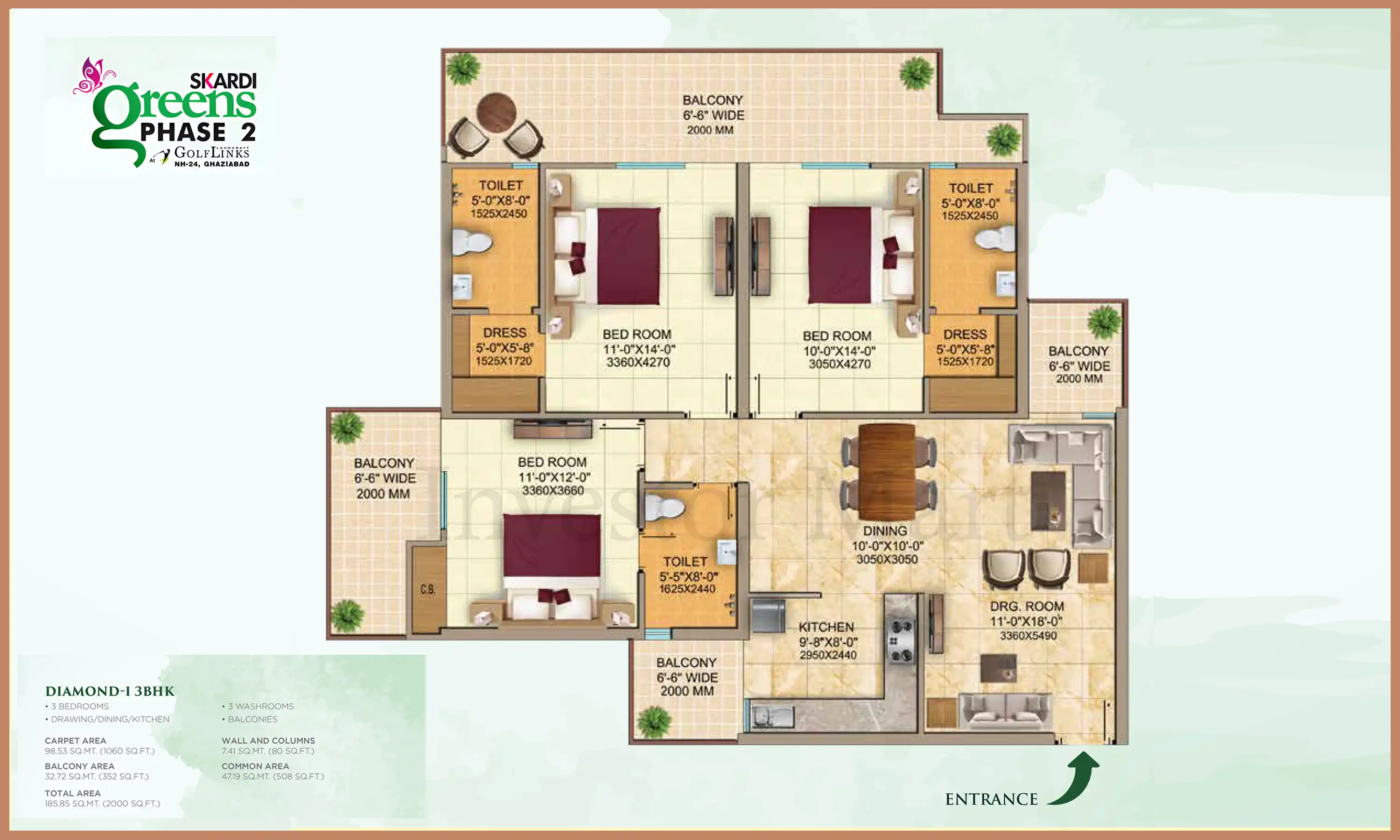 2000 Sqft
