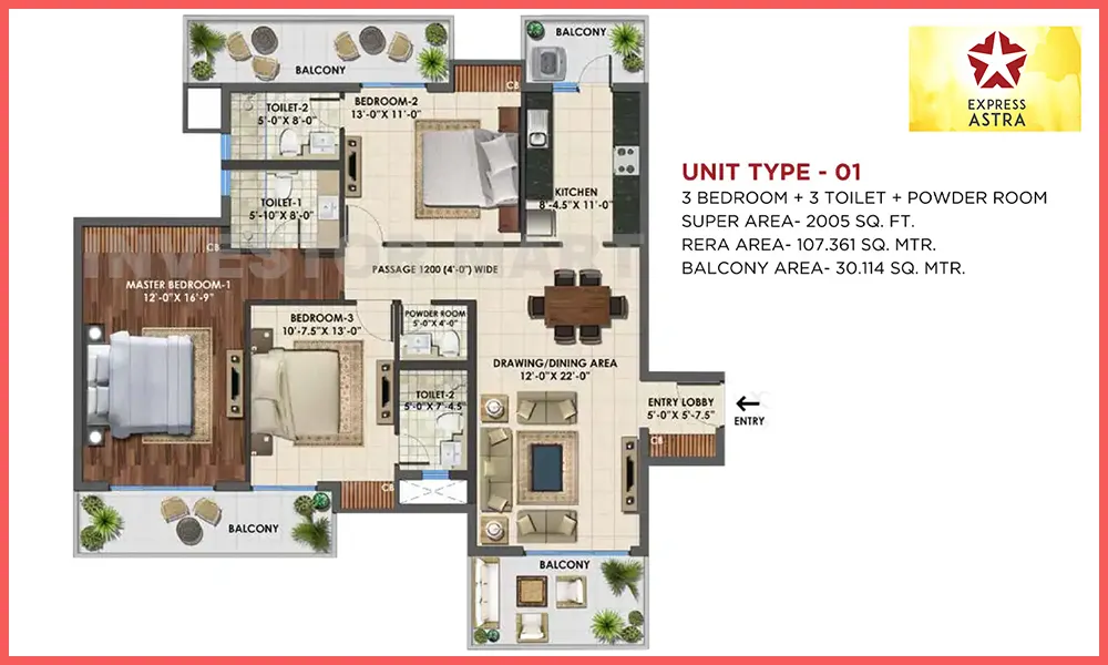 2005 Sqft