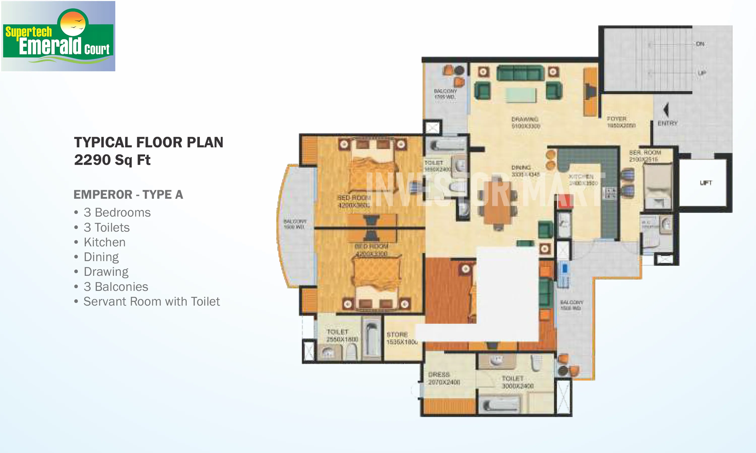 2290 Sqft