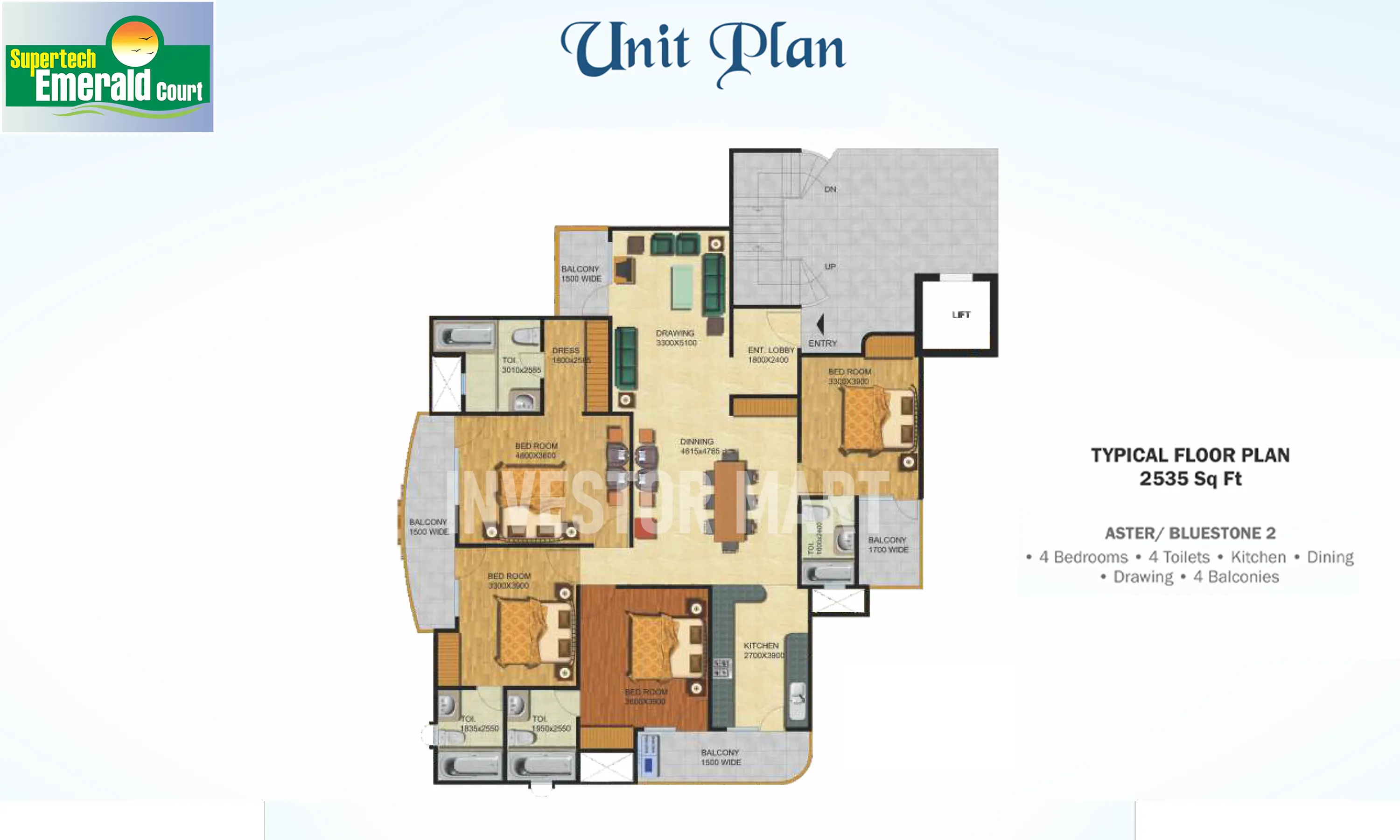 2535 Sqft