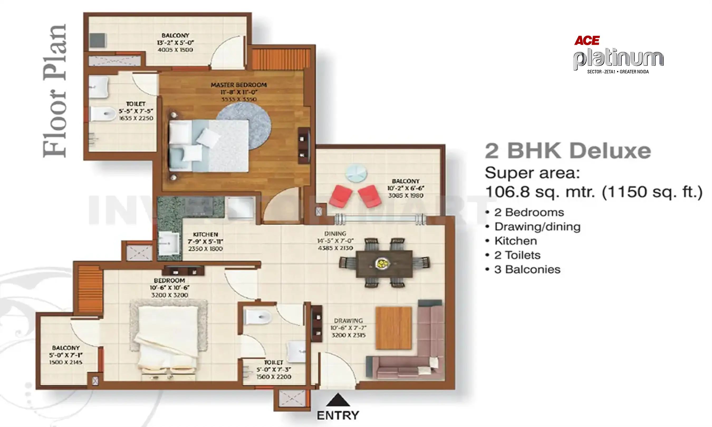 1150 Sqft