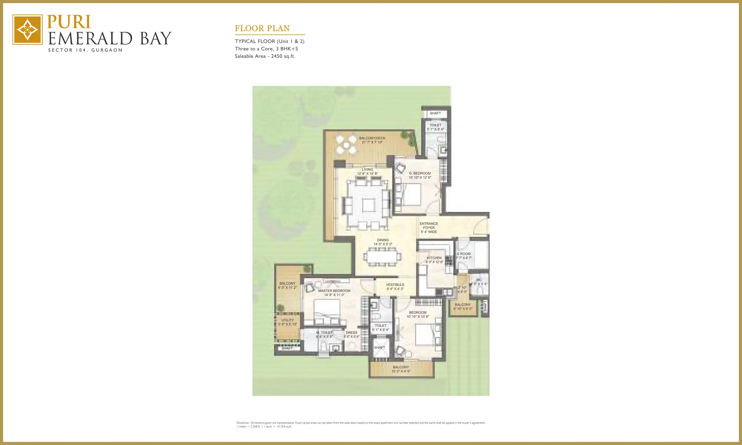2450 Sqft