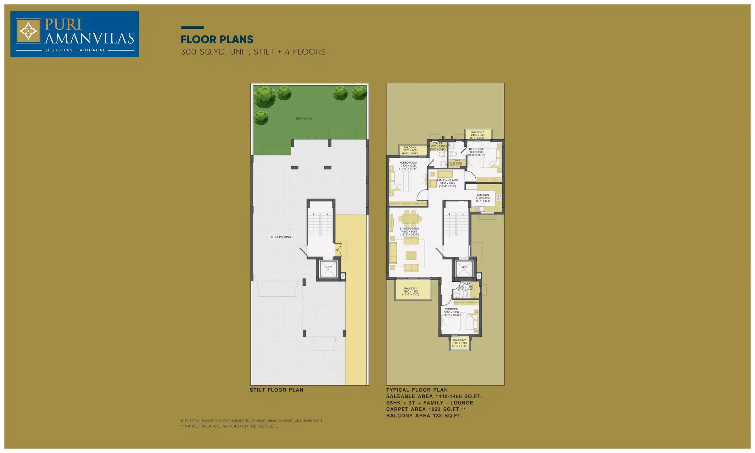 1440 Sqft