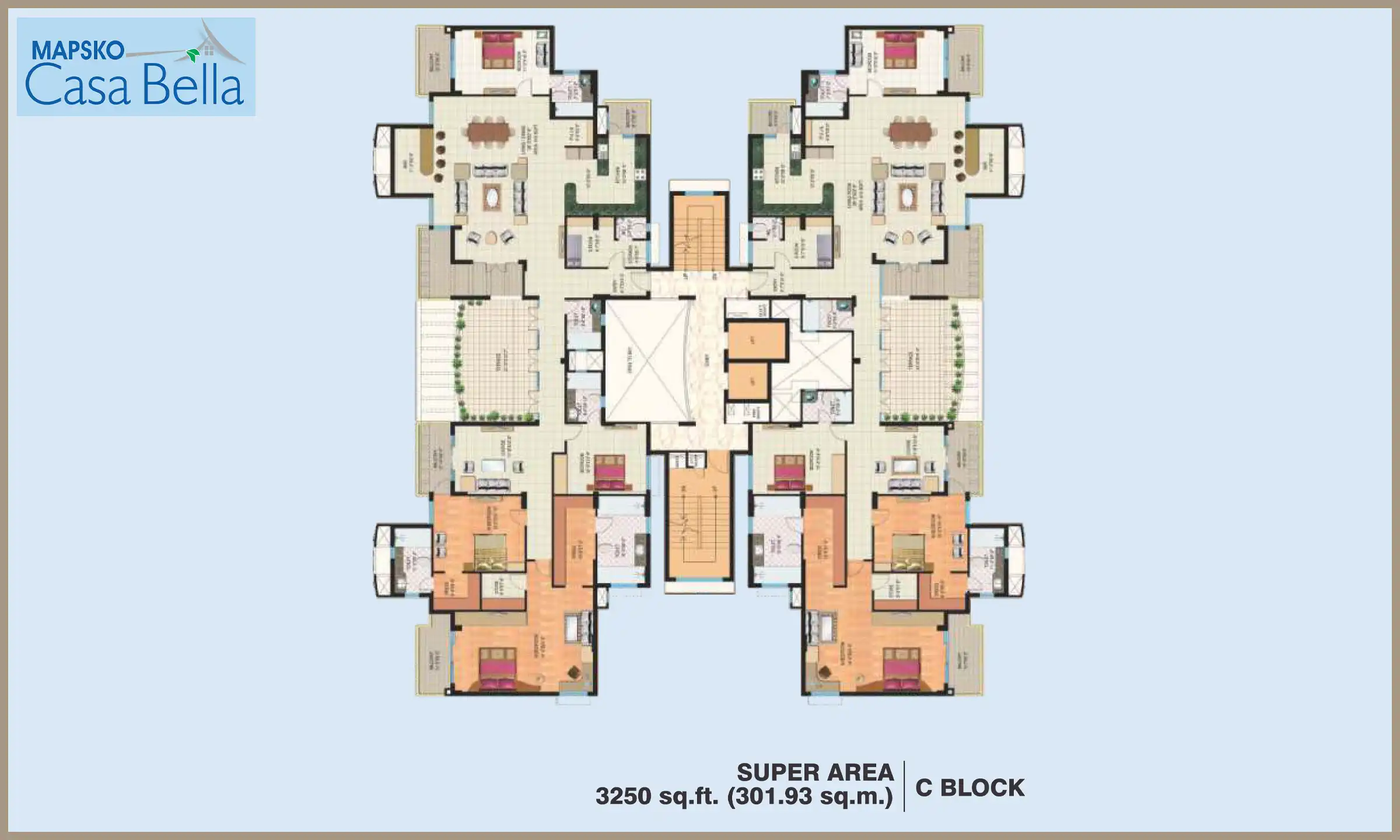 3250 Sqft