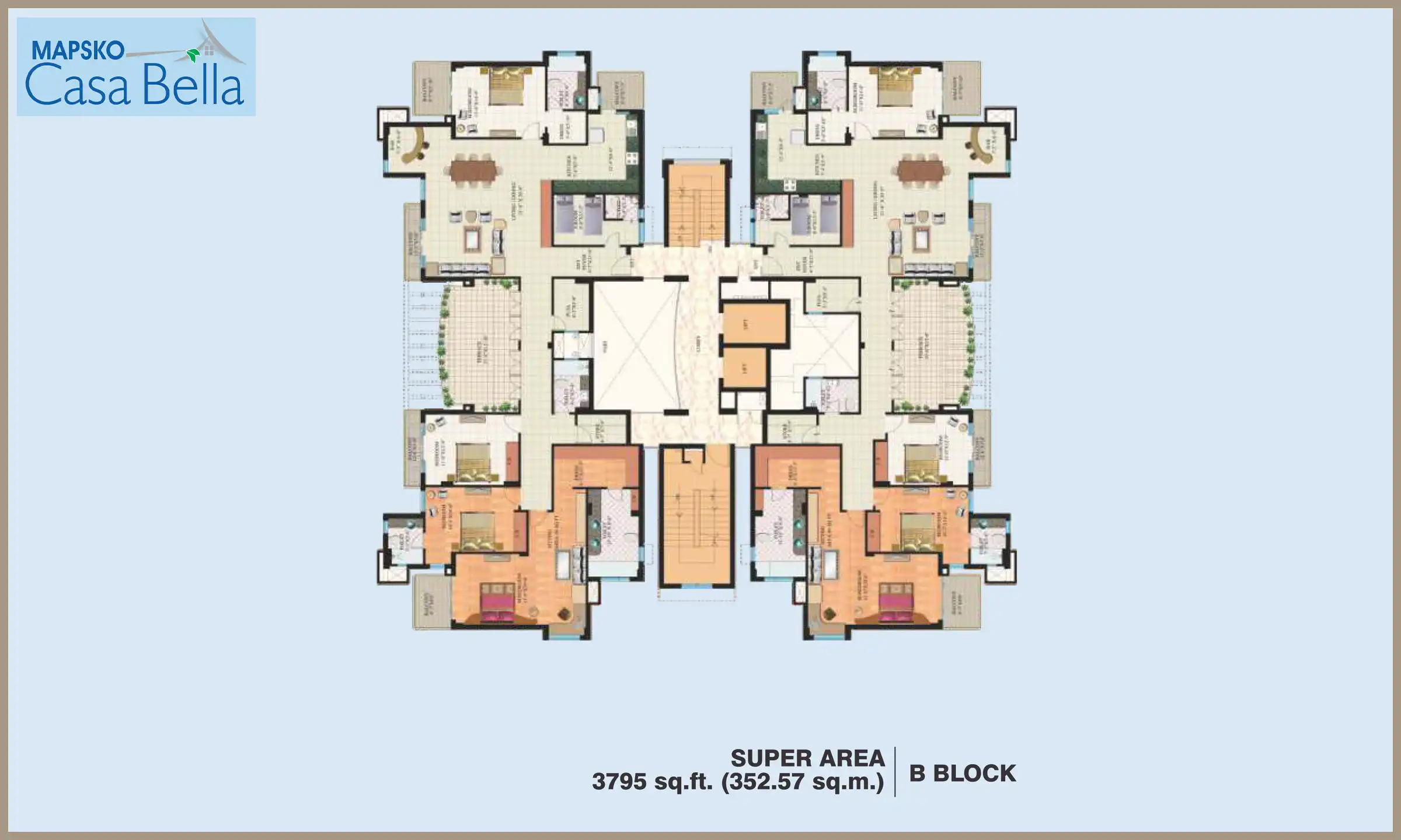 3795 Sqft
