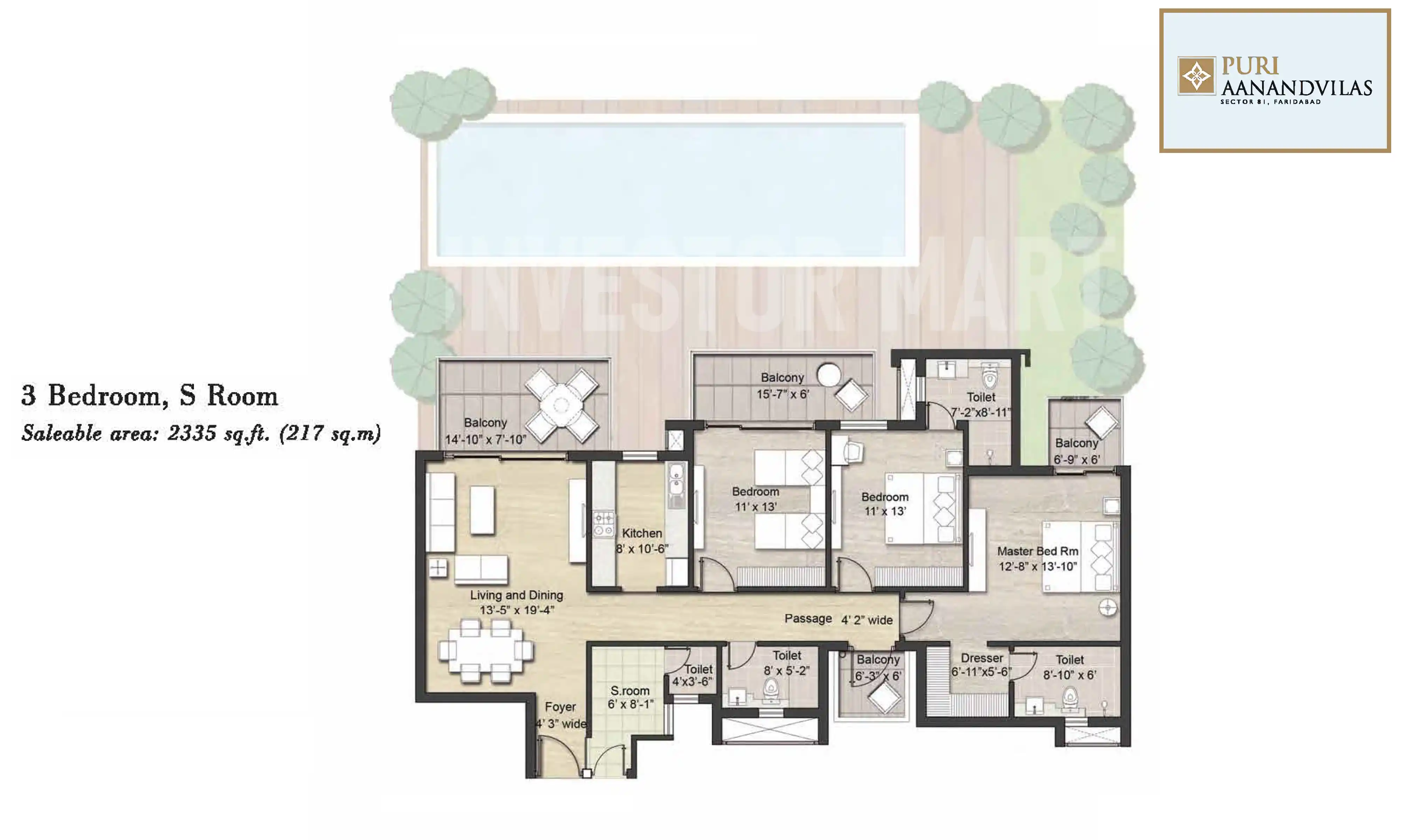 2335 Sqft