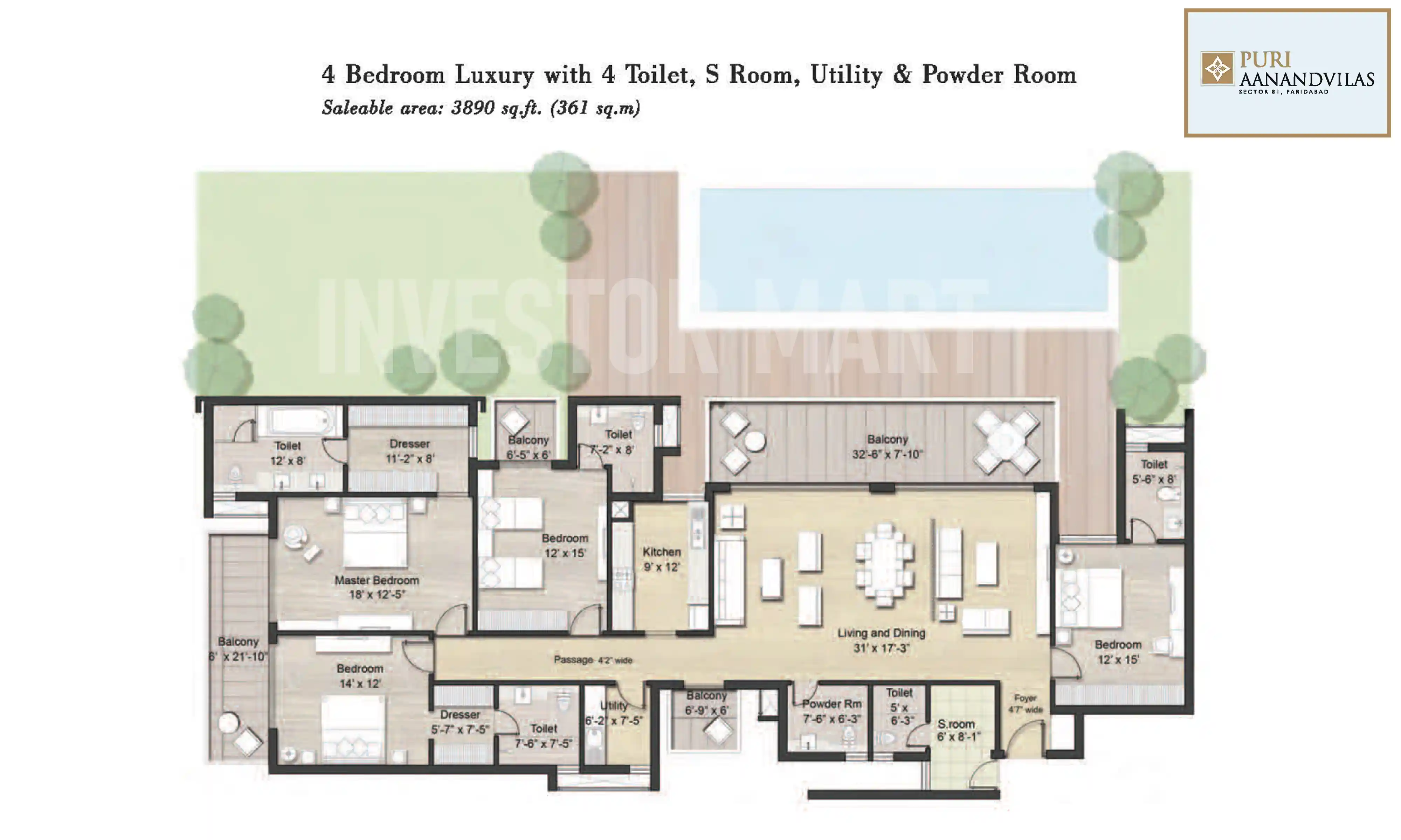 3890 Sqft