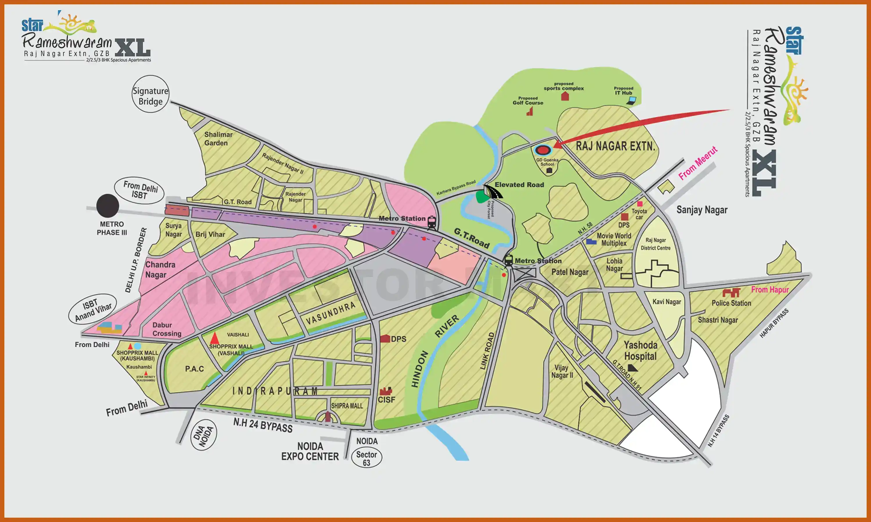 map photo