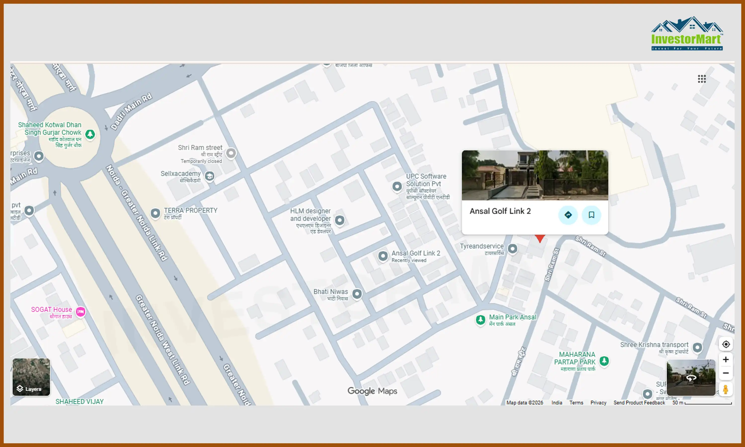 map photo